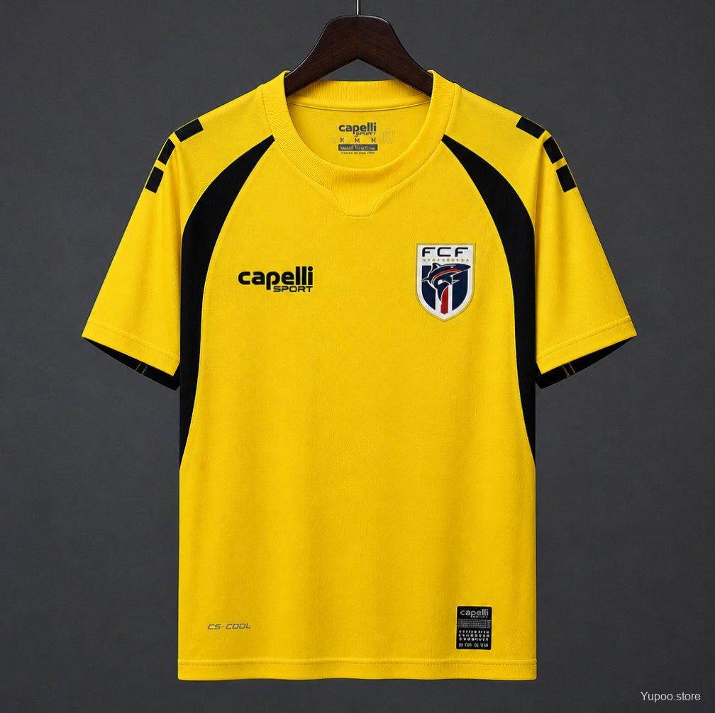 Camiseta Selección Cabo Verde PORTERO - Amarilla Copa del Mundo 2026