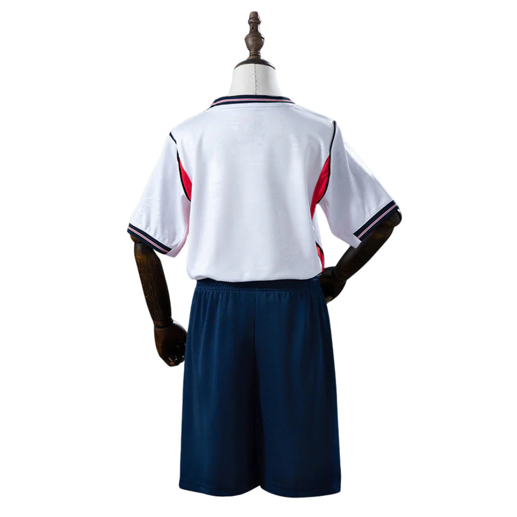 Conjunto infantil Selección Inglaterra principal blanca COPA DEL MUNDO 2026