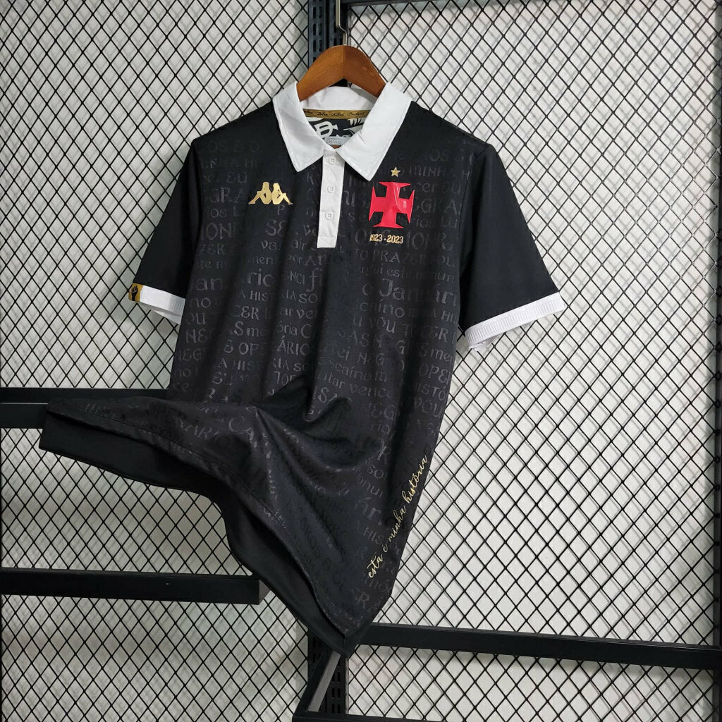 Camiseta Vasco da Gama negra third 2023/24