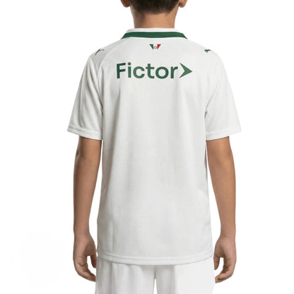 Conjunto Infantil Palmeiras alternativa blanca 2026/27