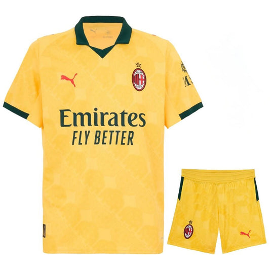 Conjunto Infantil Milan tercero 2025/26
