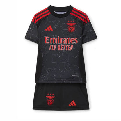 Conjunto infantil alternativo 2024/25 negro