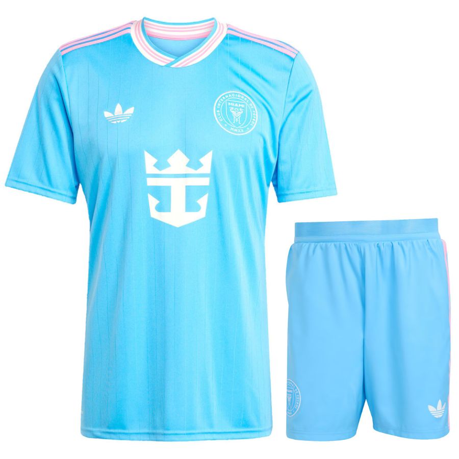 Conjunto Infantil Inter Miami azul tercera 2025/26