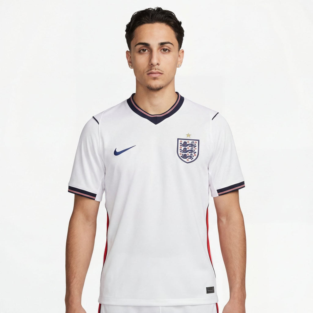 Camiseta Selección de Inglaterra principal blanca - Copa del Mundo 2026