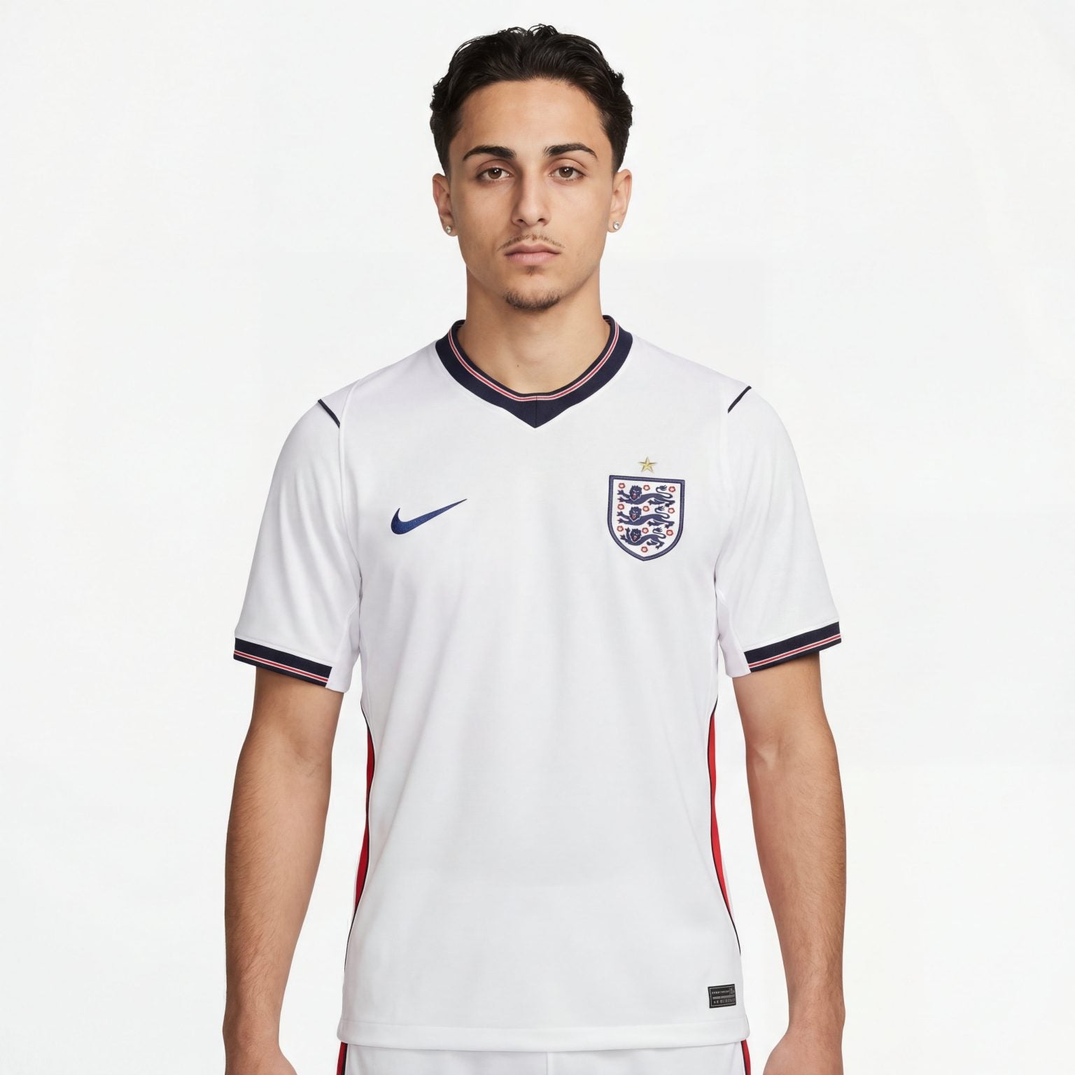 Camiseta Selección de Inglaterra principal blanca - Copa del Mundo 2026