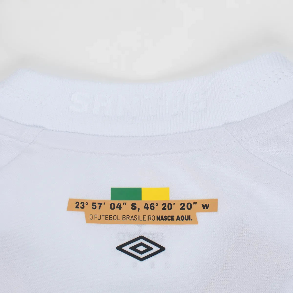 Camiseta Manga larga Santos home 2026 blanca