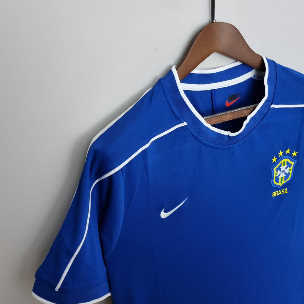 Camiseta Retro Selección Brasil 1998/98 Visitante