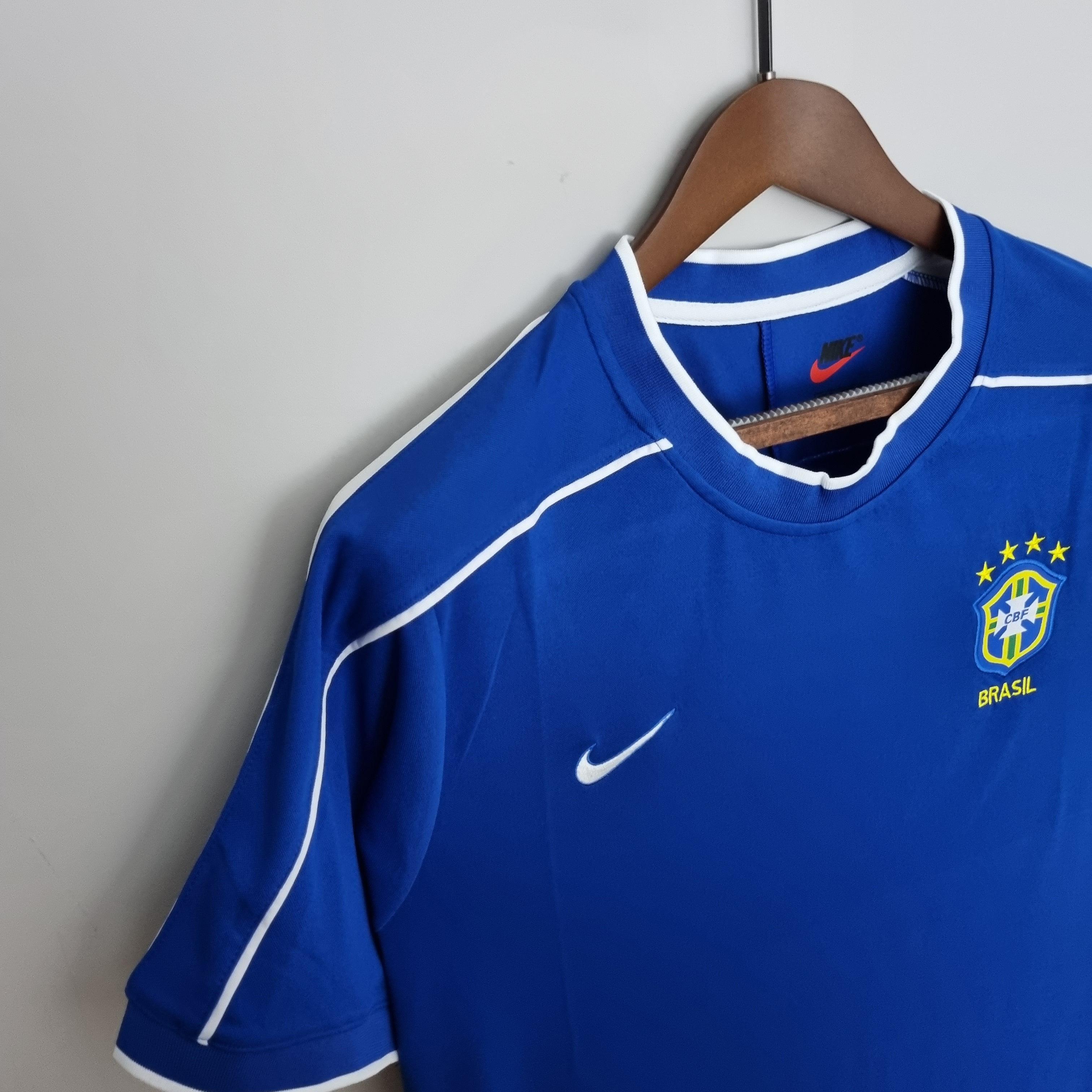 Camiseta Retro Selección Brasil 1998/98 Visitante