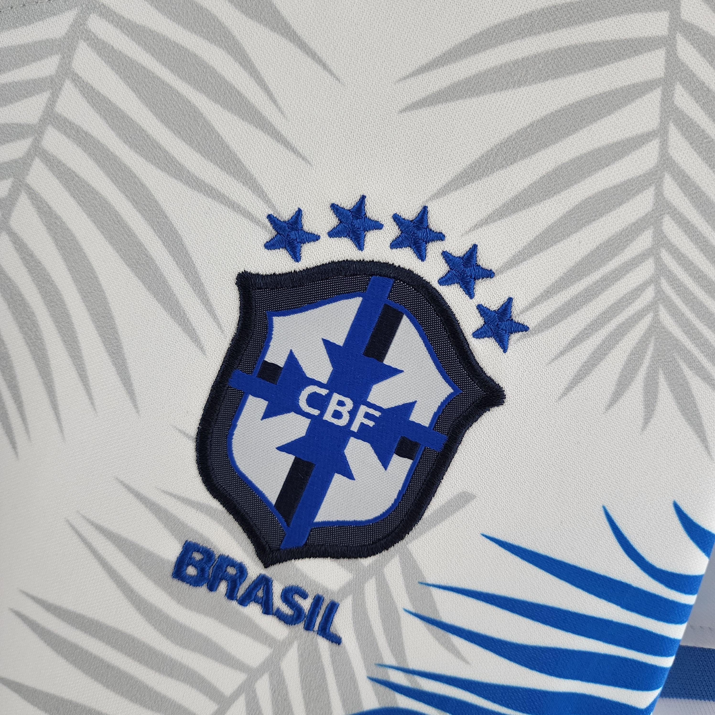 Camiseta Femenina Selección Brasil 2022/22 Edición Limitada Blanca