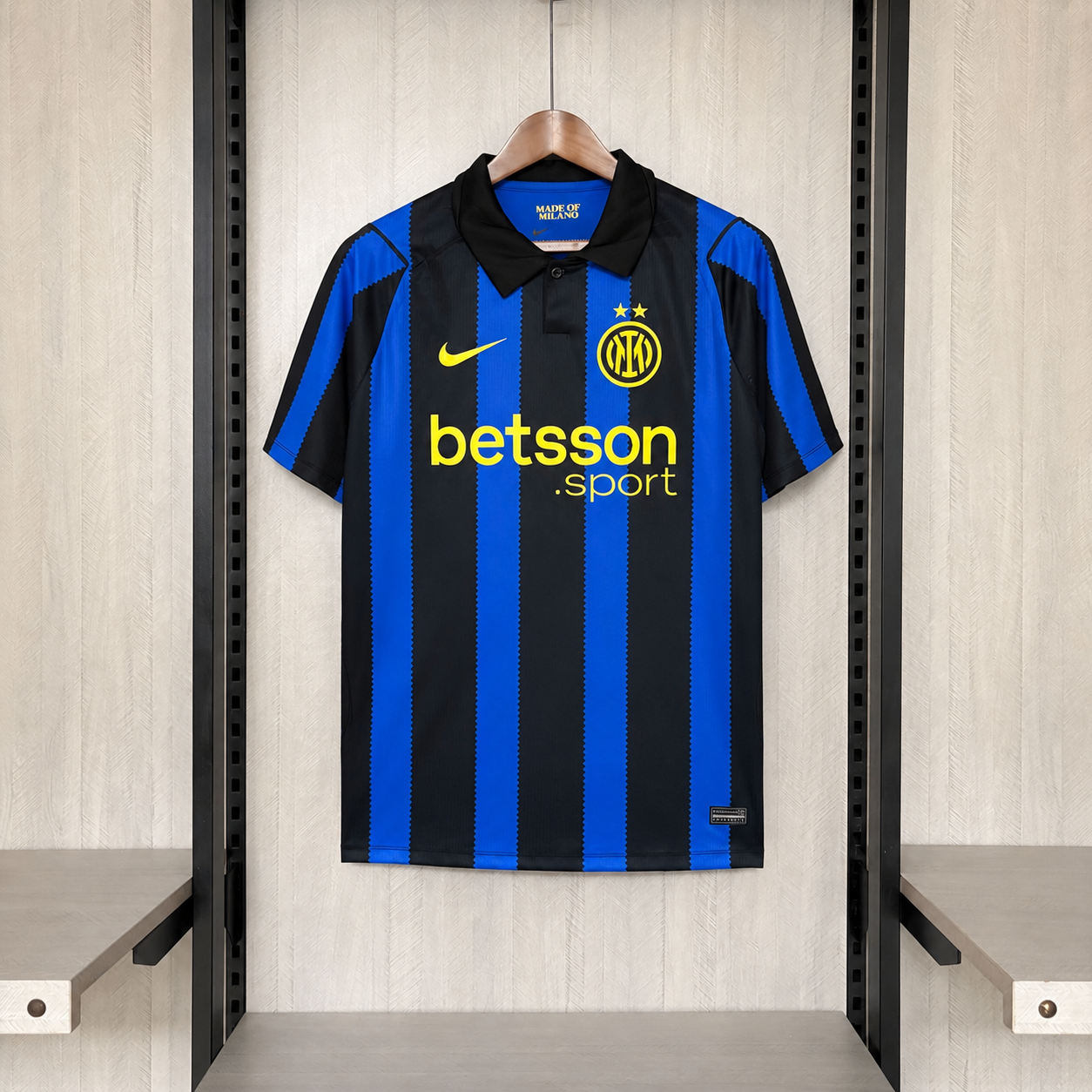Camiseta Inter Milão home azul y negra 2026/27