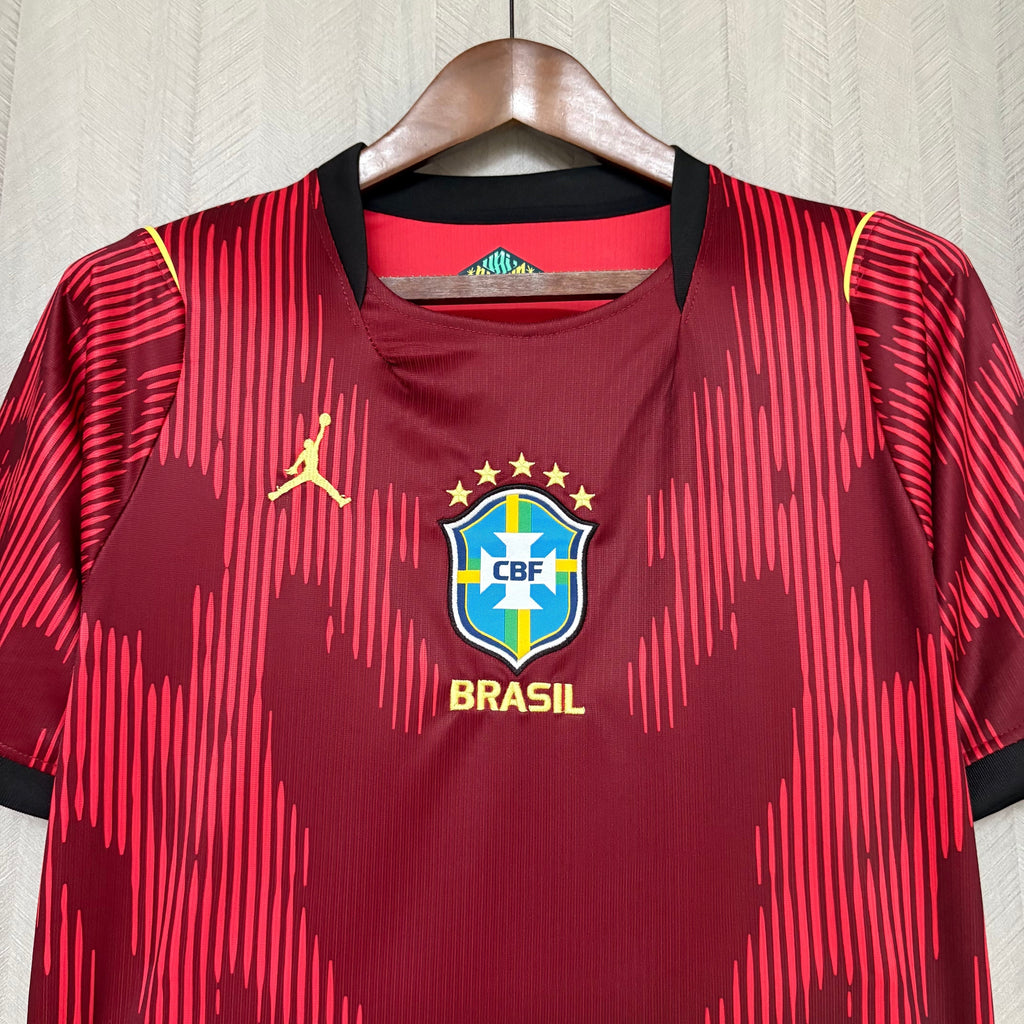 Camiseta Brasil Roja Copa del Mundo 2026