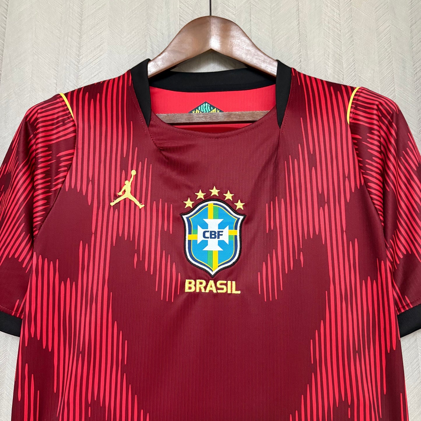 Camiseta Brasil Roja Copa del Mundo 2026