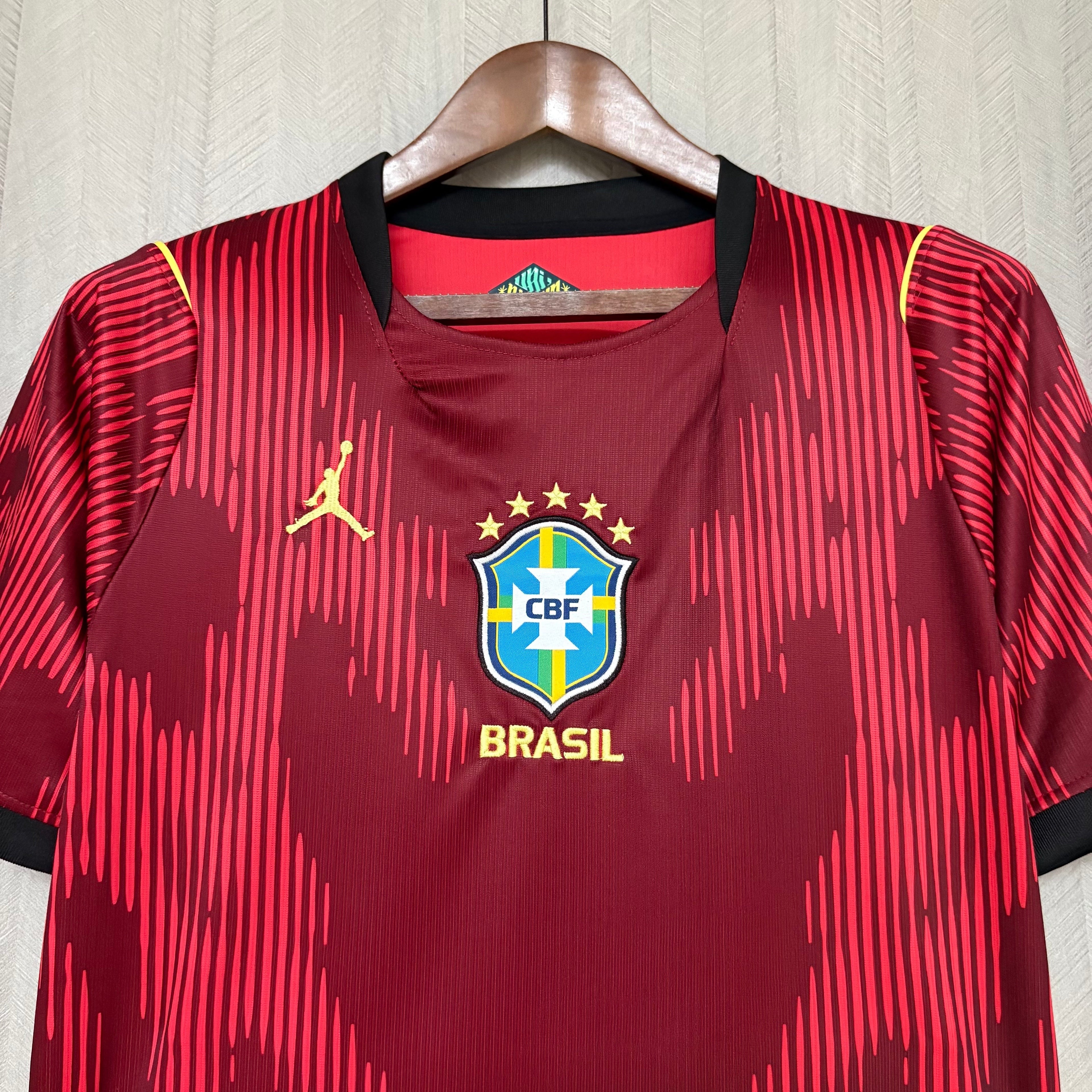 Camiseta Brasil Roja Copa del Mundo 2026