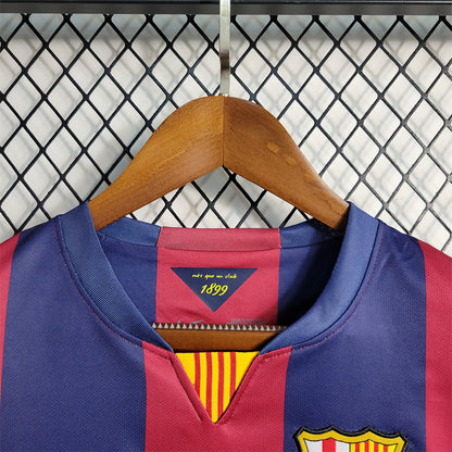 Camiseta Barcelona Home Retro 2014/15 - Roja y Azul