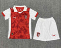 Conjunto infantil Braga principal 2025/26