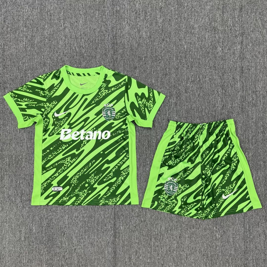 Conjunto infantil portero verde 2025/26