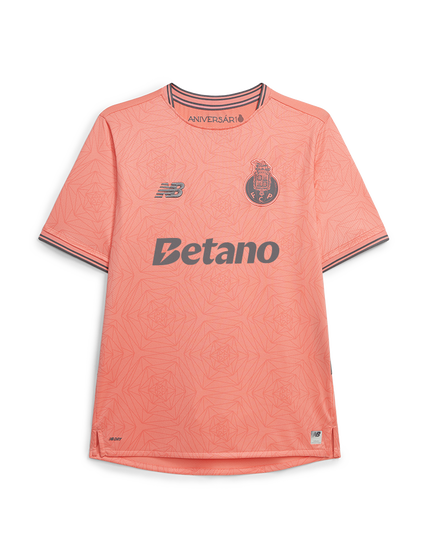 Camiseta segundo equipación rosa 2025/26 simbolo bordado