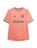 Camiseta segundo equipación rosa 2025/26 simbolo bordado