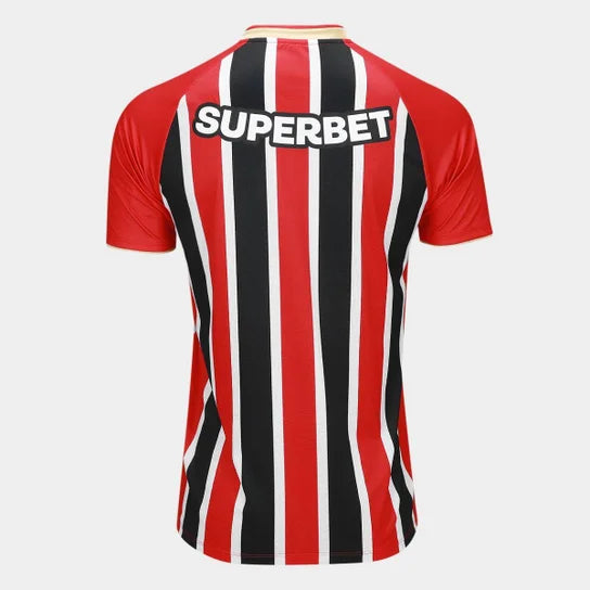 Camiseta São Paulo alternativa roja/negra  2025/26