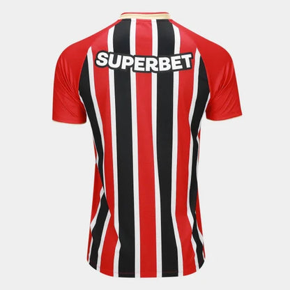 Camiseta São Paulo alternativa roja/negra  2025/26