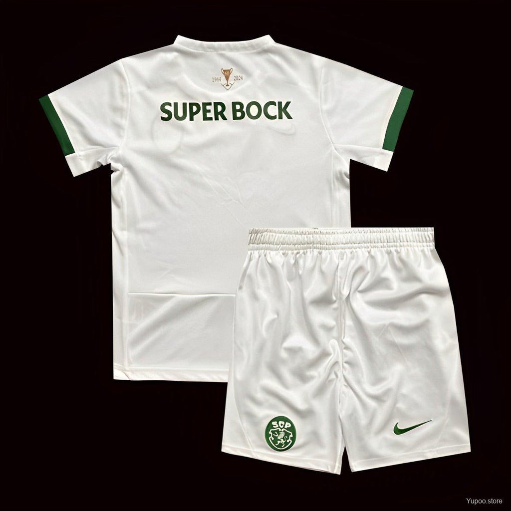 Conjunto infantil copa das copas blanco 2024/25