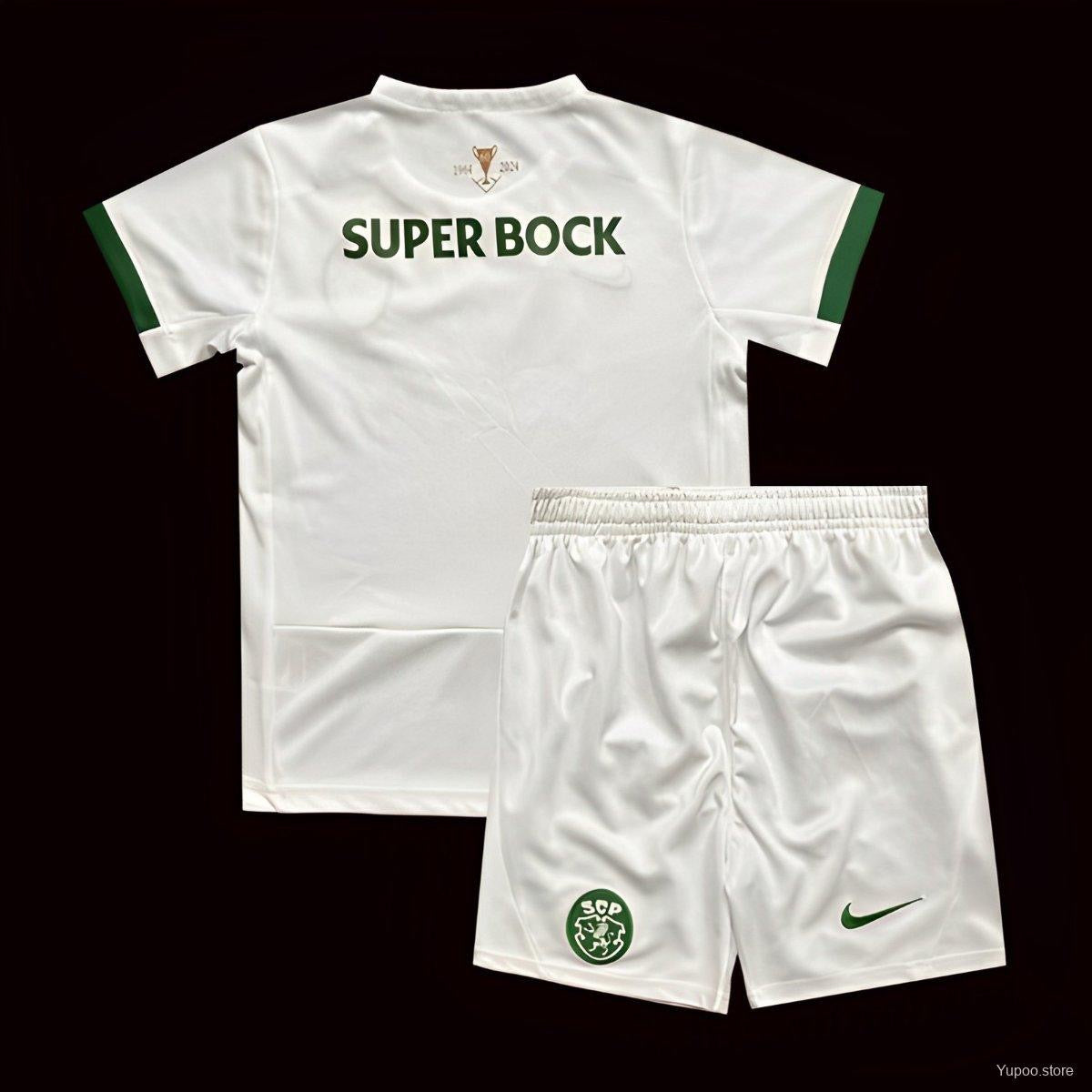 Conjunto infantil taça das taças blanco 2024/25