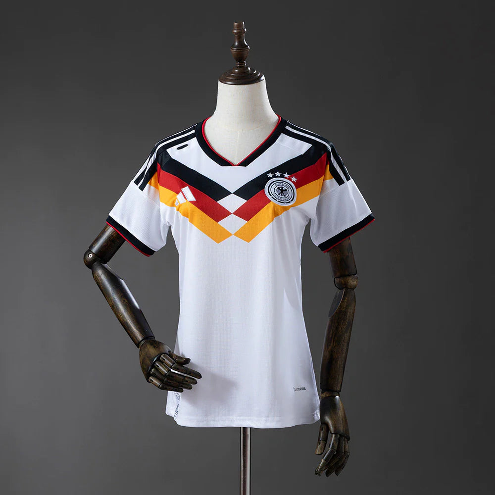 Camiseta Alemania FEMENINA principal Copa del Mundo 2026 - blanca