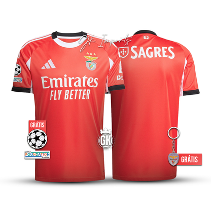 Camiseta PRINCIPAL roja 2025/26
