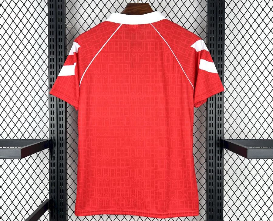 Camiseta retro rojo principal 1990/91