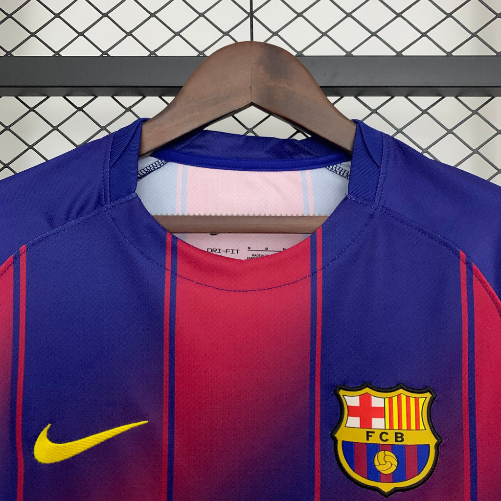 Camiseta Barcelona local azul y rojo 2025/26