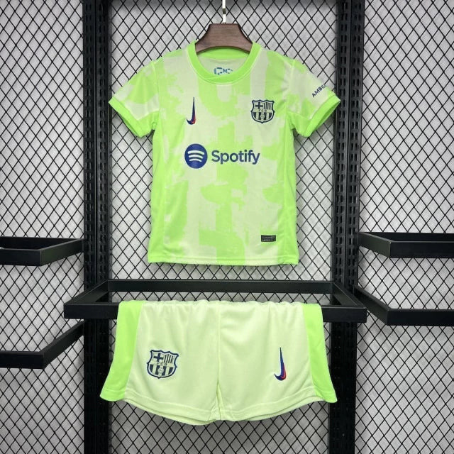 Conjunto infantil Barcelona tercera 2024/25
