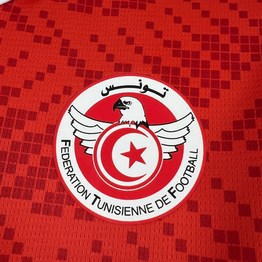 Camiseta Selección de Túnez principal roja - Copa del Mundo 2026