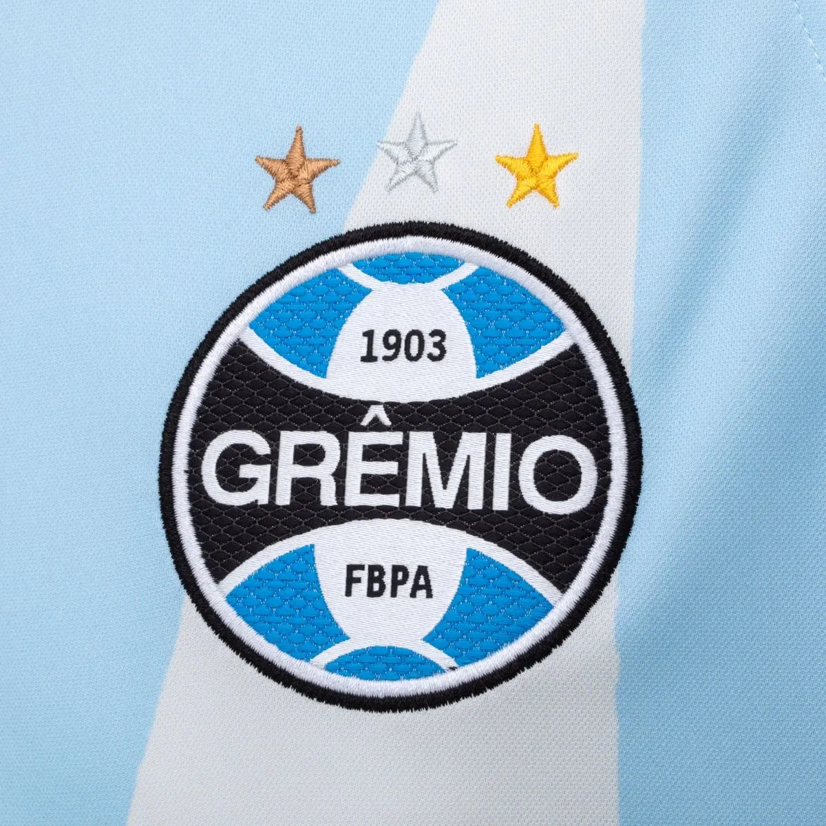 Camiseta Grêmio Away blanca/azul 2026