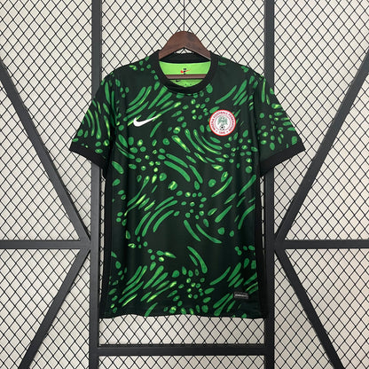 Camiseta Nigeria verde/negra 2024