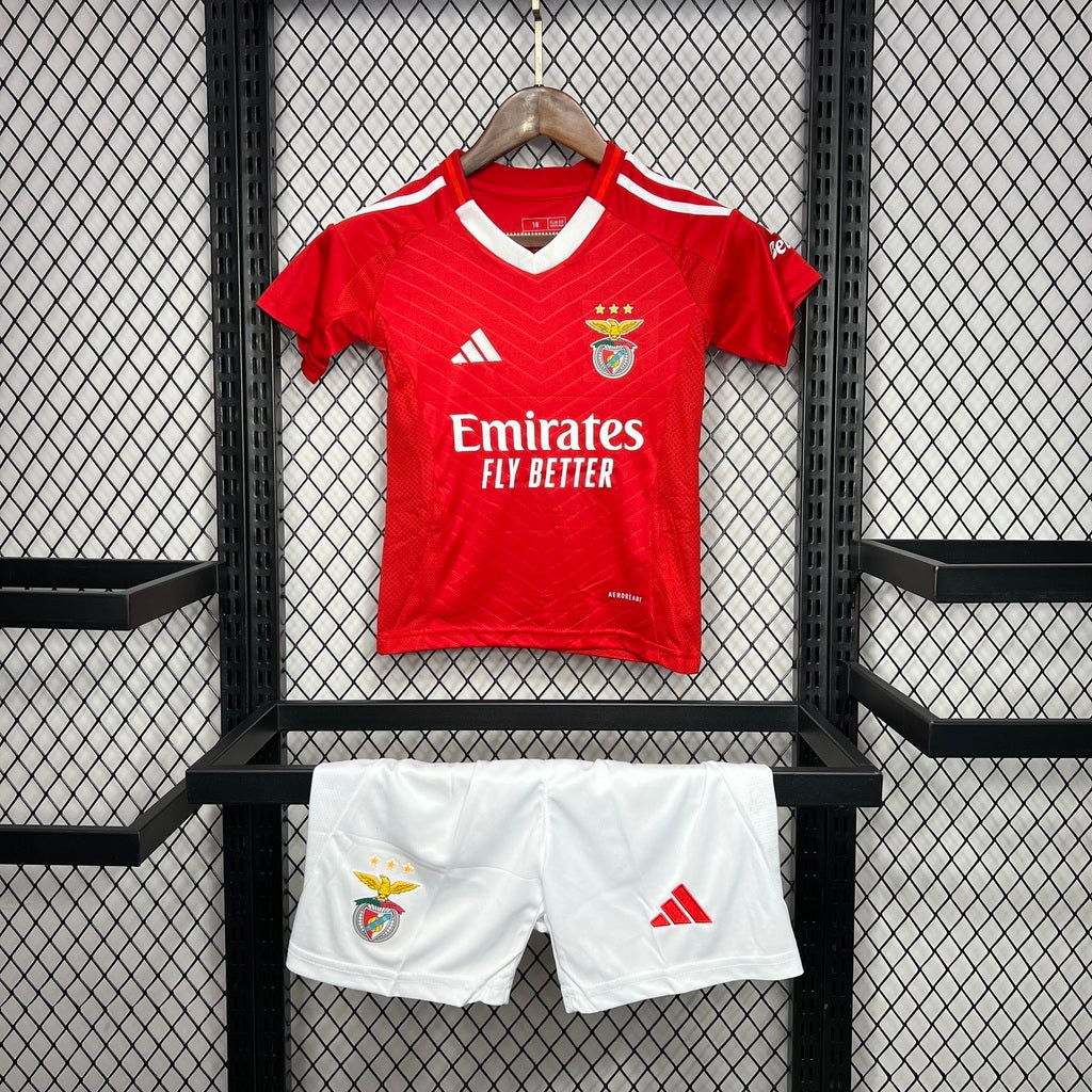 Conjunto infantil principal 2024/25 rojo