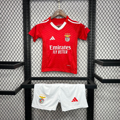 Conjunto infantil principal 2024/25 rojo