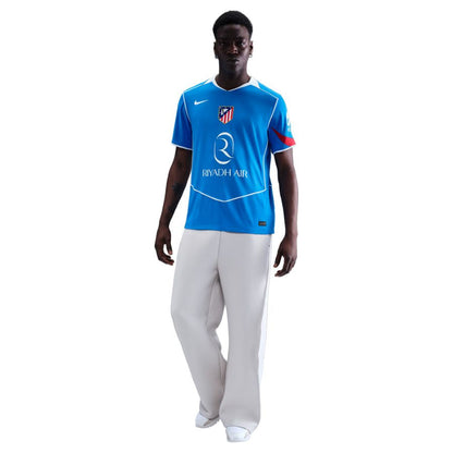 Camiseta Atlético Madrid tercera equipación azul 2025/26