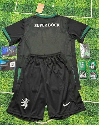 Conjunto infantil alternativo negro 2025/26