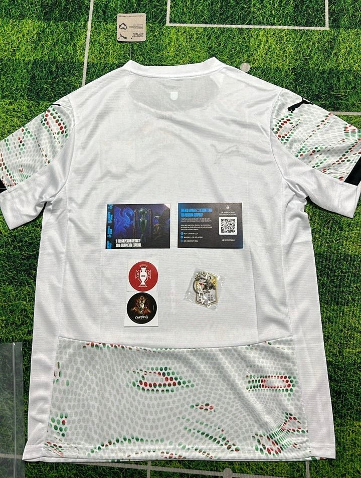 Camiseta Selección Portugal blanca alternativa 2025