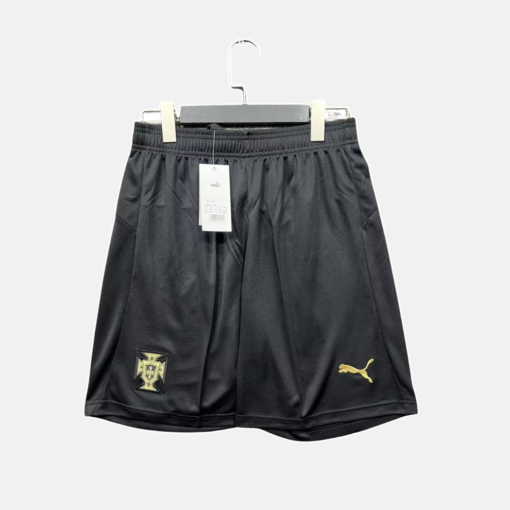 Pantalón corto adulto Selección de Portugal negro alternativo COPA DEL MUNDO 2026/27