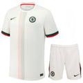 Conjunto Infantil Chelsea visitante blanco 2025/26