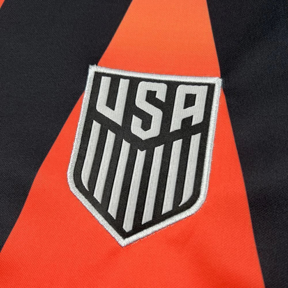Camiseta Estados Unidos EUA portero manga larga Copa del Mundo 2026 - naranja y negra