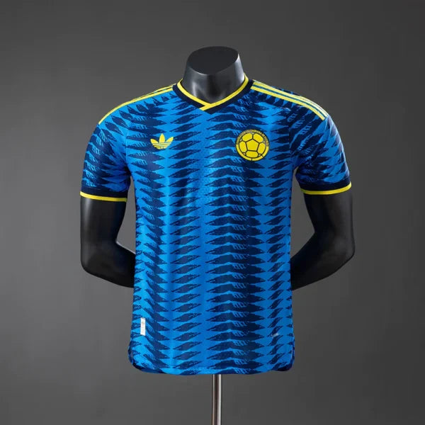 Camiseta Colombia alternativa copa del mundo 2026 azul - PLAYER