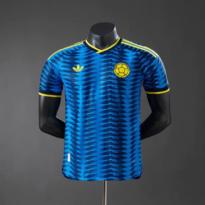 Camiseta Colombia alternativa copa del mundo 2026 azul - PLAYER