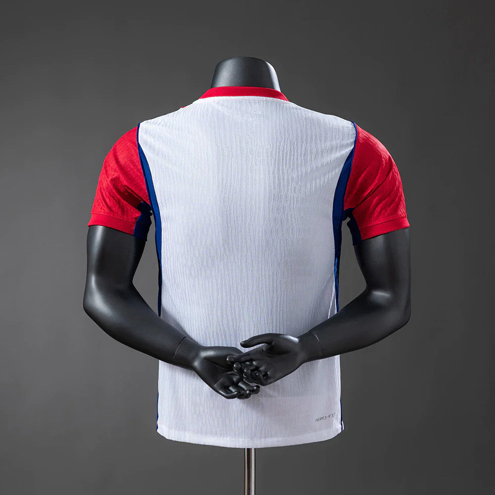 Camiseta Croacia principal copa del mundo 2026 blanca/roja - PLAYER