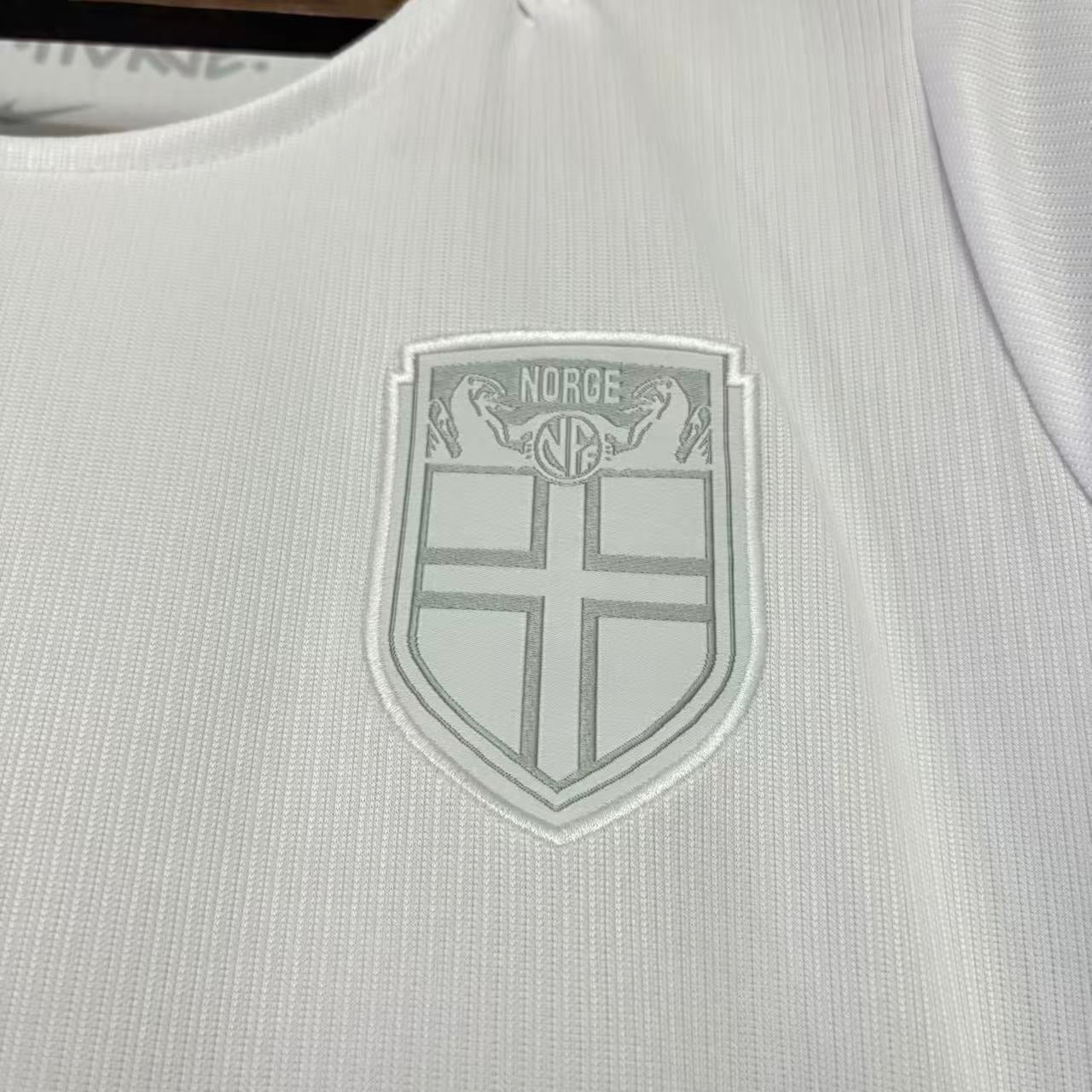 Camiseta Selección de Noruega tercera blanca - Copa del Mundo 2026