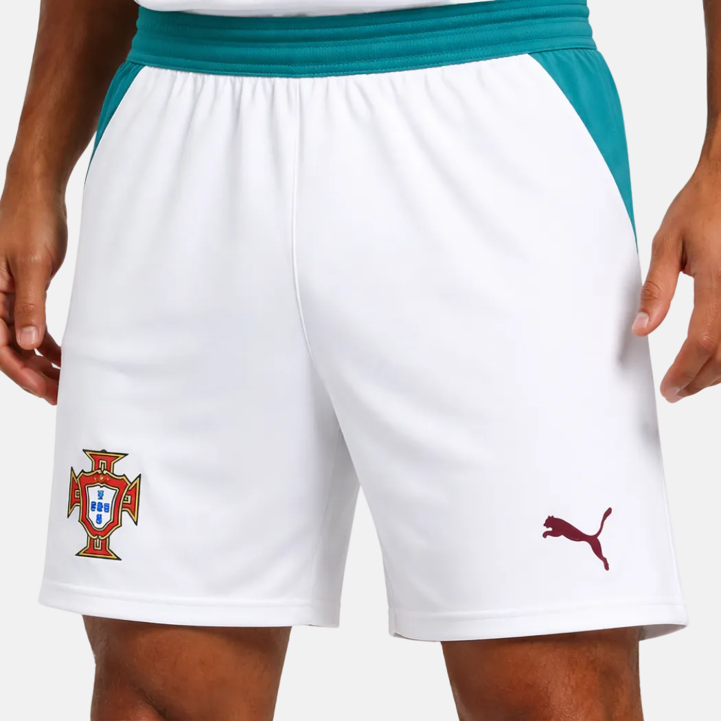 Pantalón corto adulto Selección Portugal blanco alternativo COPA DEL MUNDO 2026/27