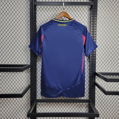 Camiseta Suecia azul Away Euro 2024/25