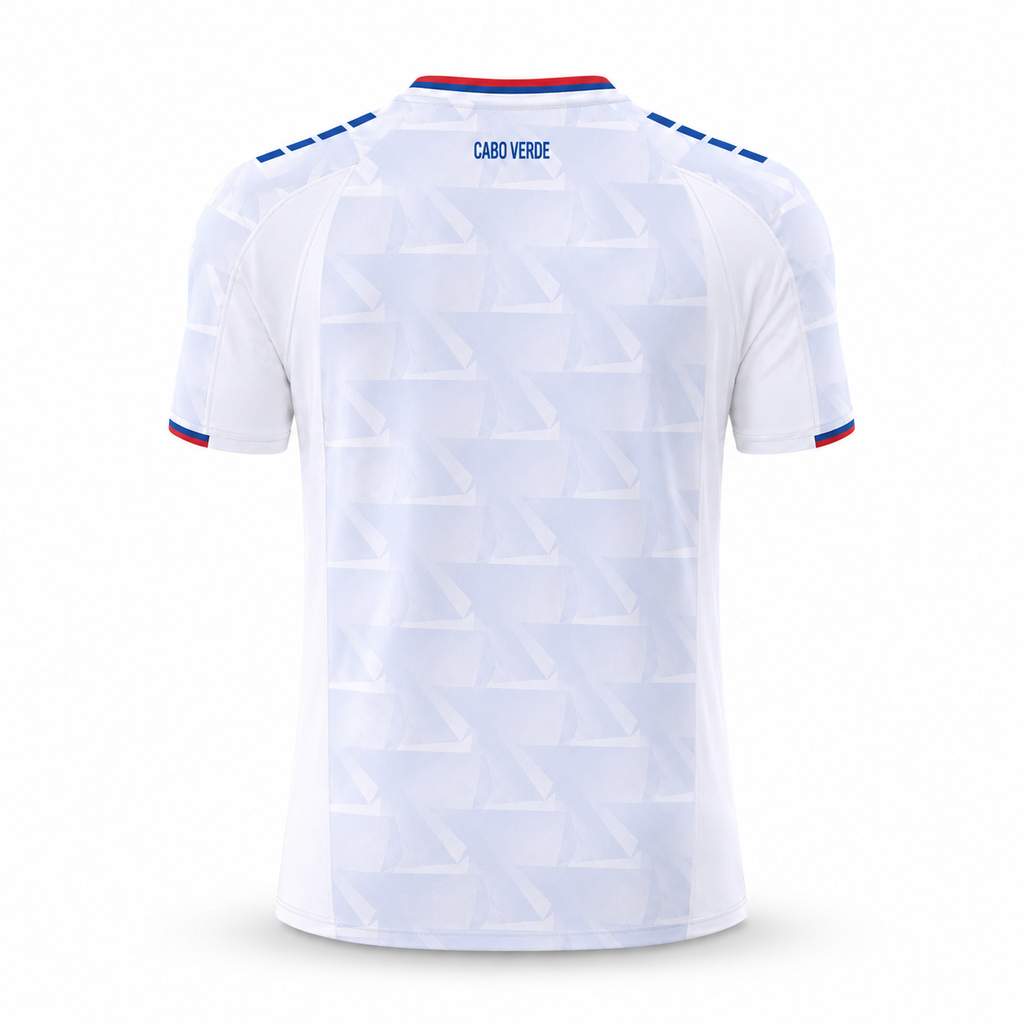 Camiseta Selección Cabo Verde alternativa blanca - Copa del Mundo 2026