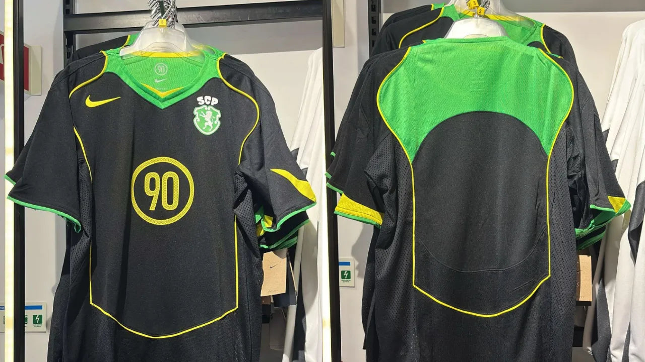 Camiseta TOTAL 90 negra síbolo stromp 2026/27 - LANZAMIENTO